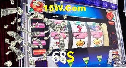 Tela de boas-vindas e lobby de jogos do aplicativo 68S